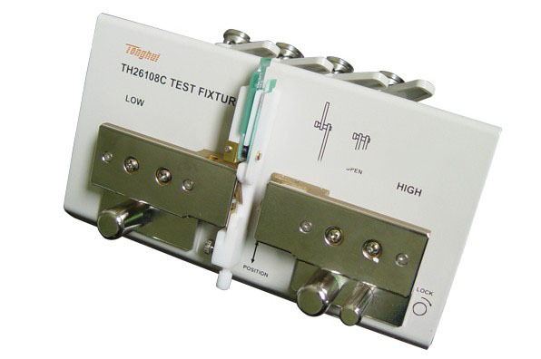 TH26108C SMD元件测试夹具四端对贴片测试夹具 常州同惠原装 包邮