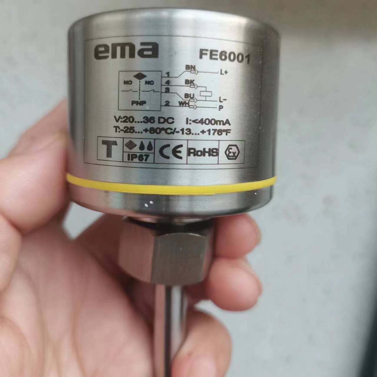 ema伊玛FE6001防爆型智能流动传感器
