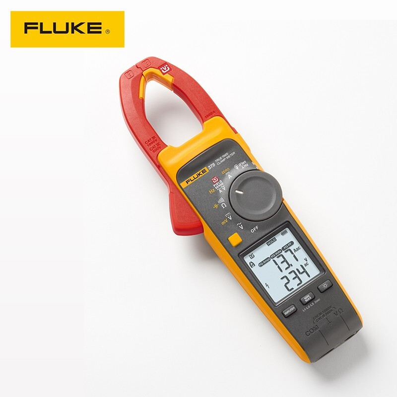 福禄克FLUKE 378交直流非接触智能电压谐波能效筛查钳形表 F378