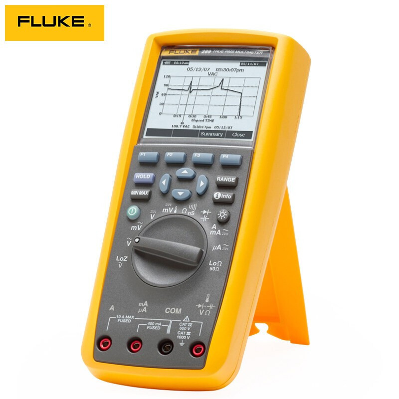 福禄克 FLUKE 真有效值工业用记录万用表 手持式万用表 F289/FV