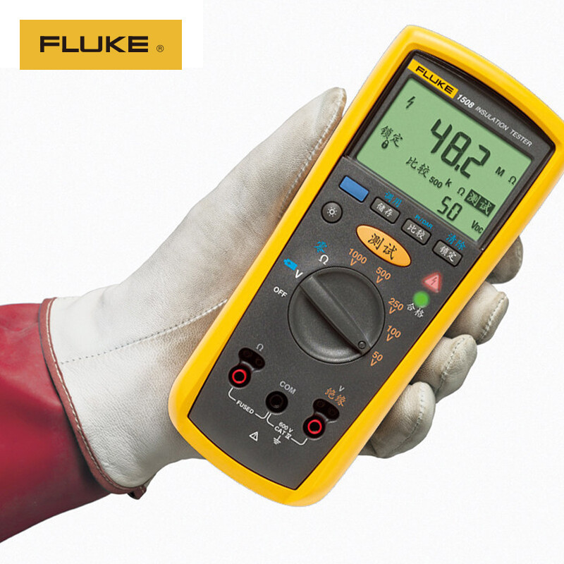 福禄克FLUKE F1508 绝缘电阻测试仪 10GΩ 1年维保