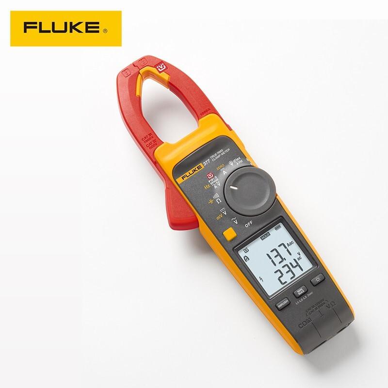 福禄克FLUKE377交直流非接触智能电压谐波能效筛查钳形表 F377
