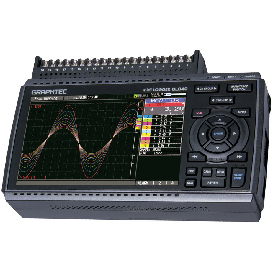 日本图技GL840-M数据记录仪 多种信号输入型记录仪 GRAPHTEC