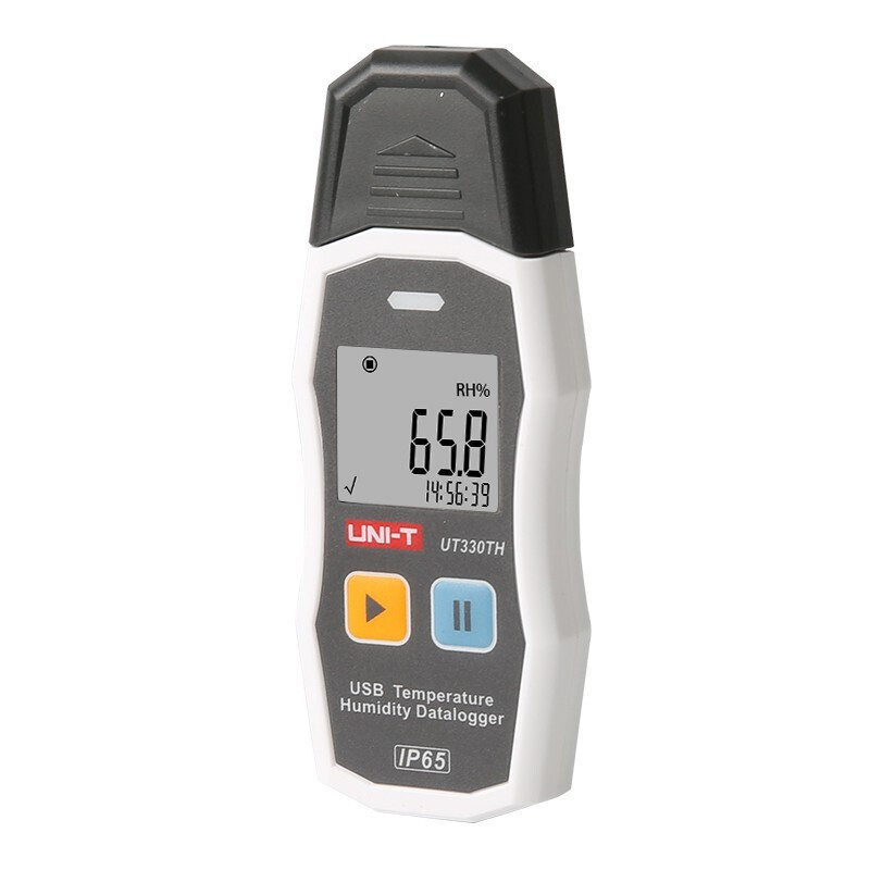优利德UNI-T USB温湿度记录仪UT330T工业温度计高精度室内温度