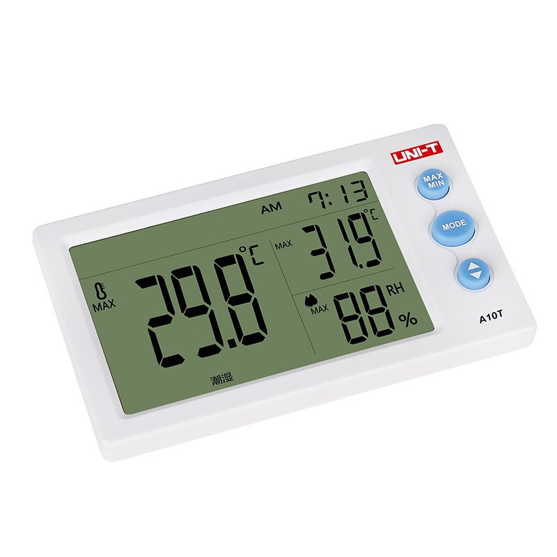 优利德UNI-T 数显温湿度仪家用室内婴儿房数字电子温度计湿度
