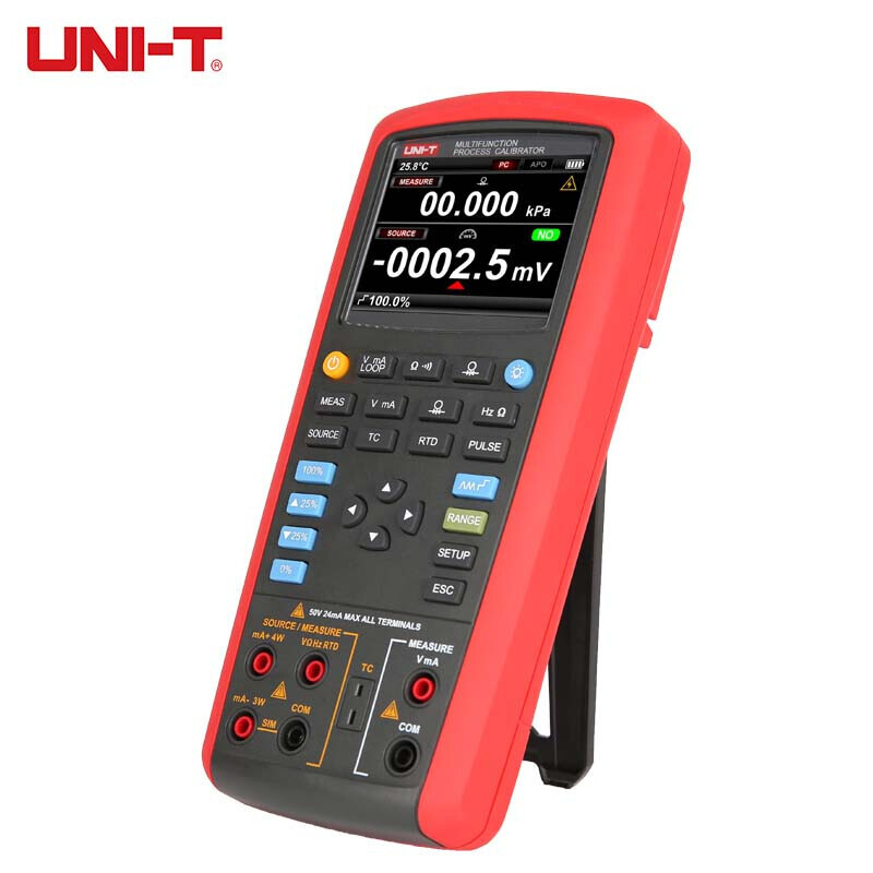 优利德 UNI-T UT725工业级多功能过程校准仪手持式高精度电压电
