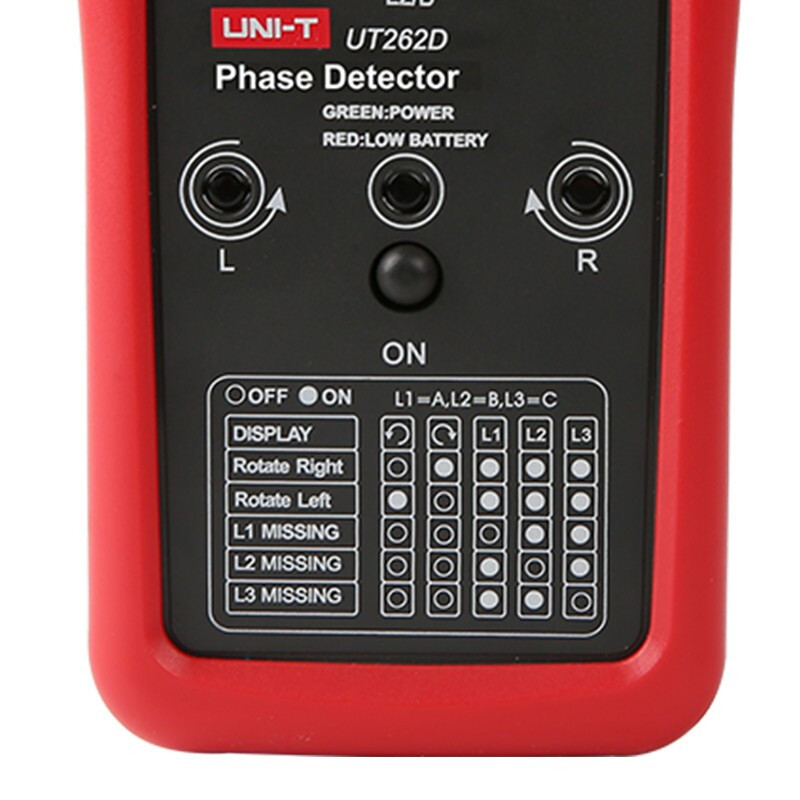 优利德 UNI-T UT262D 非接触式相序仪检相器感应式三相相序表