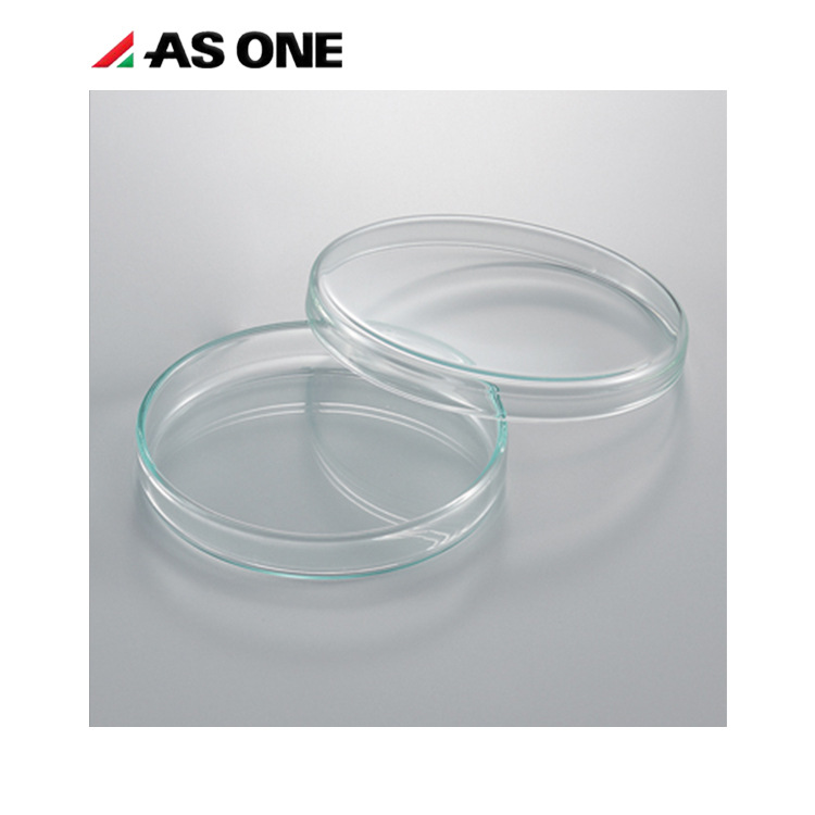ASONE实验室高硼硅玻璃细菌培养皿