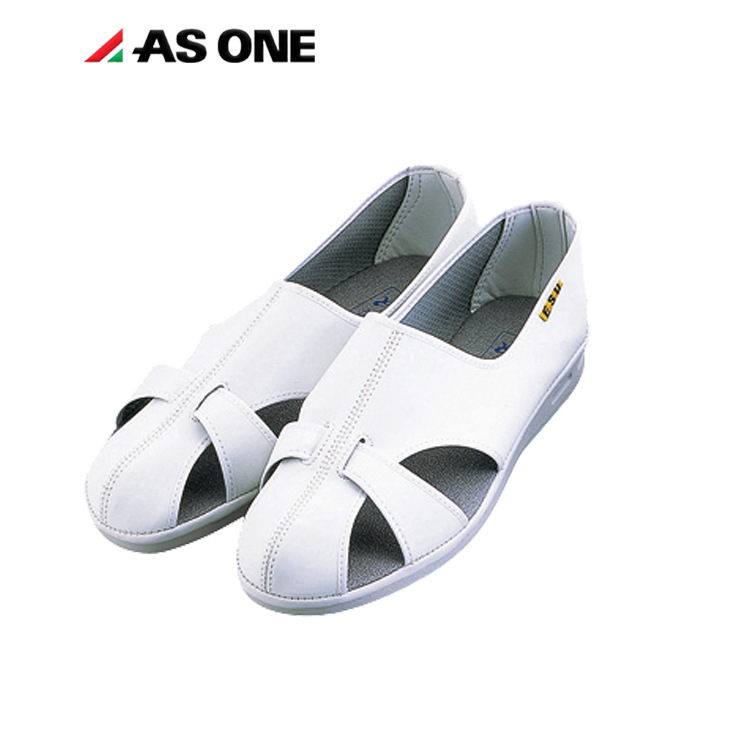 ASONE聚氨酯底可带电环境作业鞋