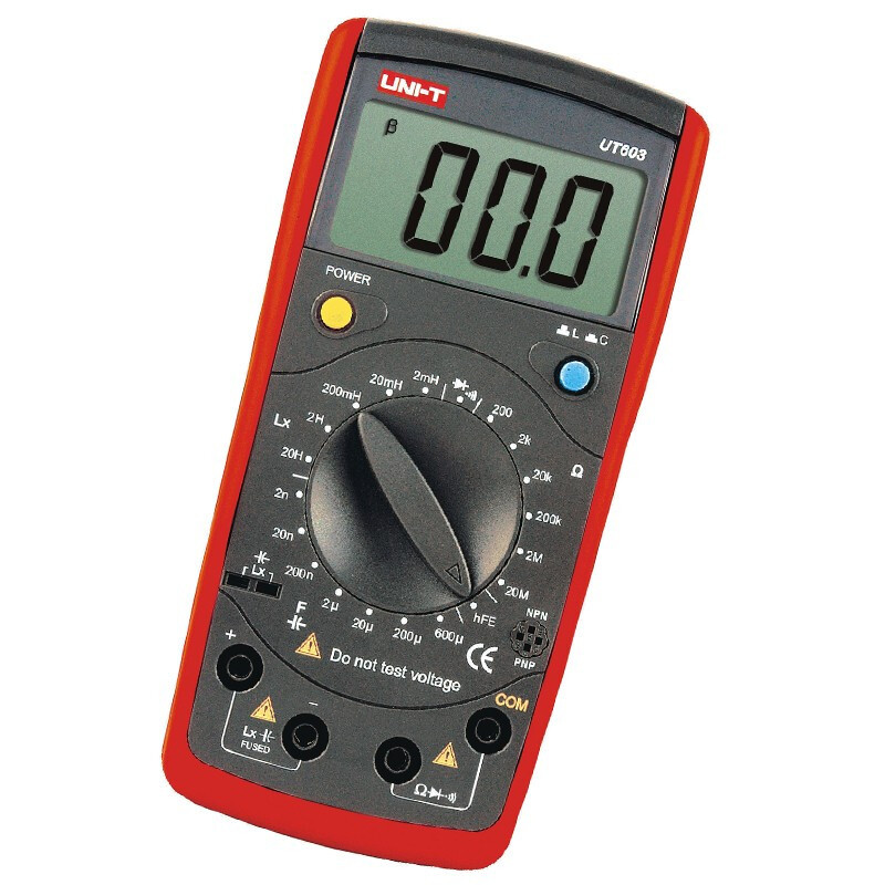 优利德UNI-T UT603 数显电感电容表数字电阻表高精度手持式数