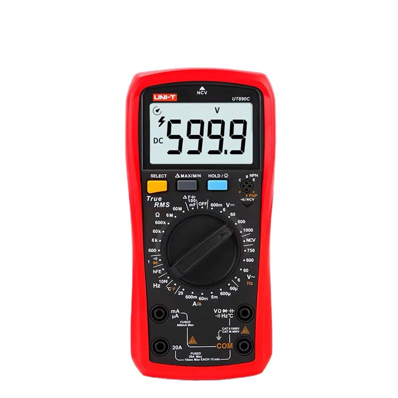 优利德UT890C/UT890D+ 多功能测电压电流表 多用表