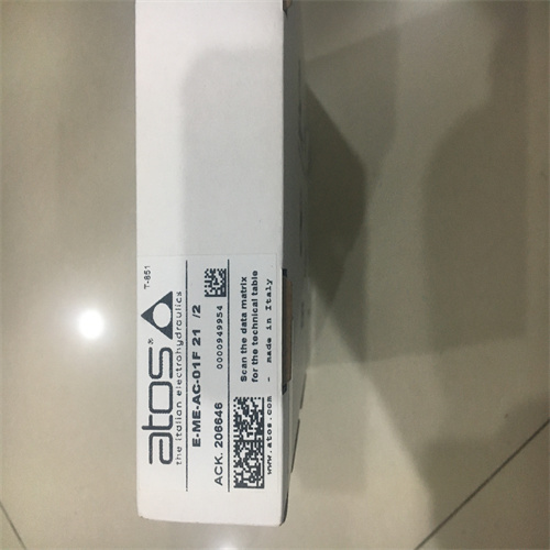 使用比例閥放大器E-MI-AC-01F/7 20/3阿托斯ATOS