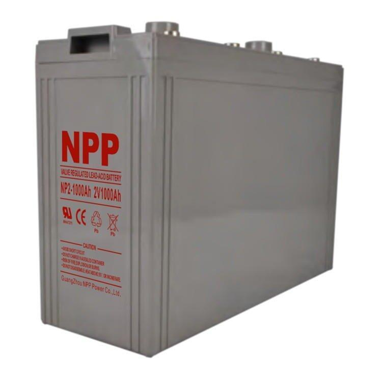 耐普蓄电池NP2-1000直流屏机房应用2V1000AH详细参数