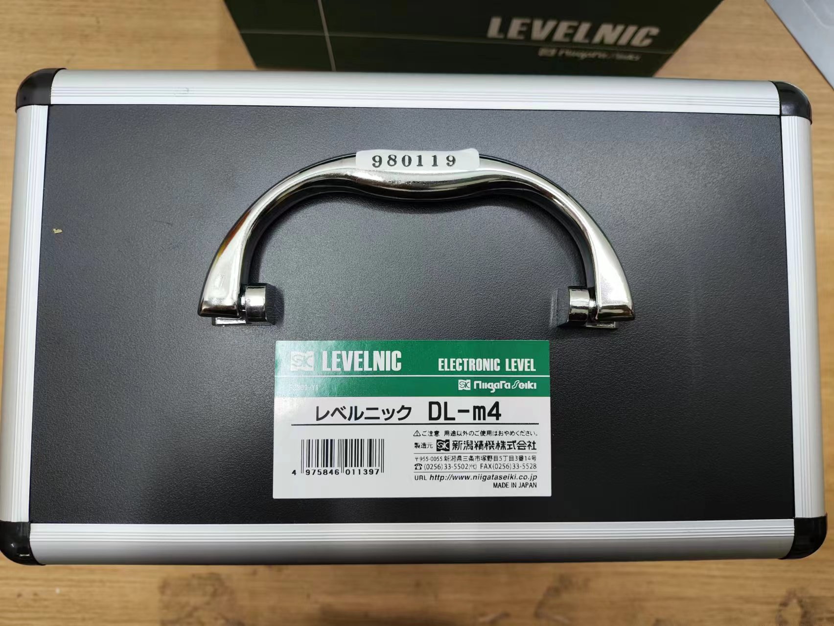 日本LEVELNIC新泻 精机电子水平仪 DL-M4