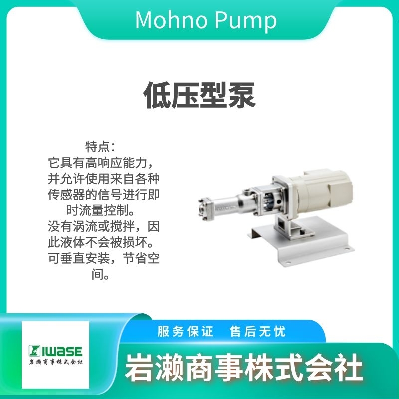 Mohno Pump/粉末单泵/定量输送泵/化学泵/PNU型