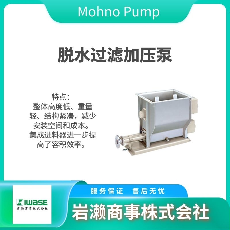 Mohno Pump/涂层用单泵/定量输送泵/化学泵/2NBL型