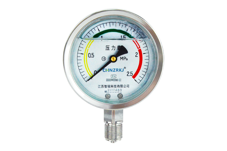 不锈钢耐震压力表