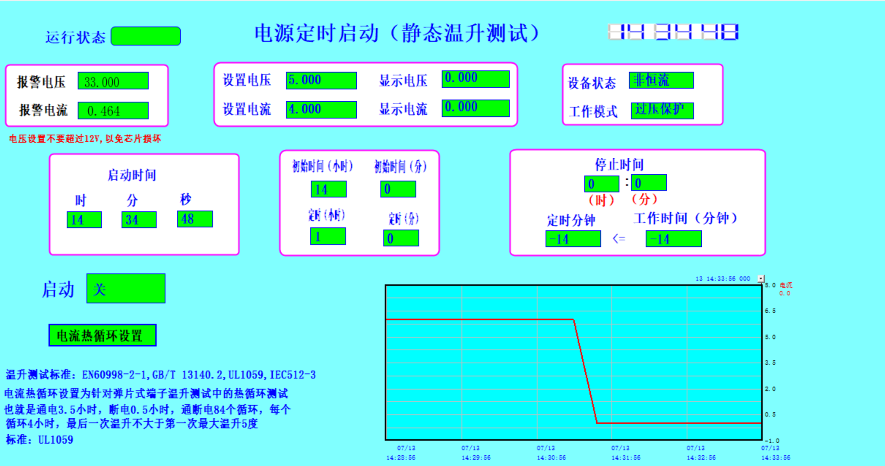 TMR-500DC直流溫升電流綜合測試儀