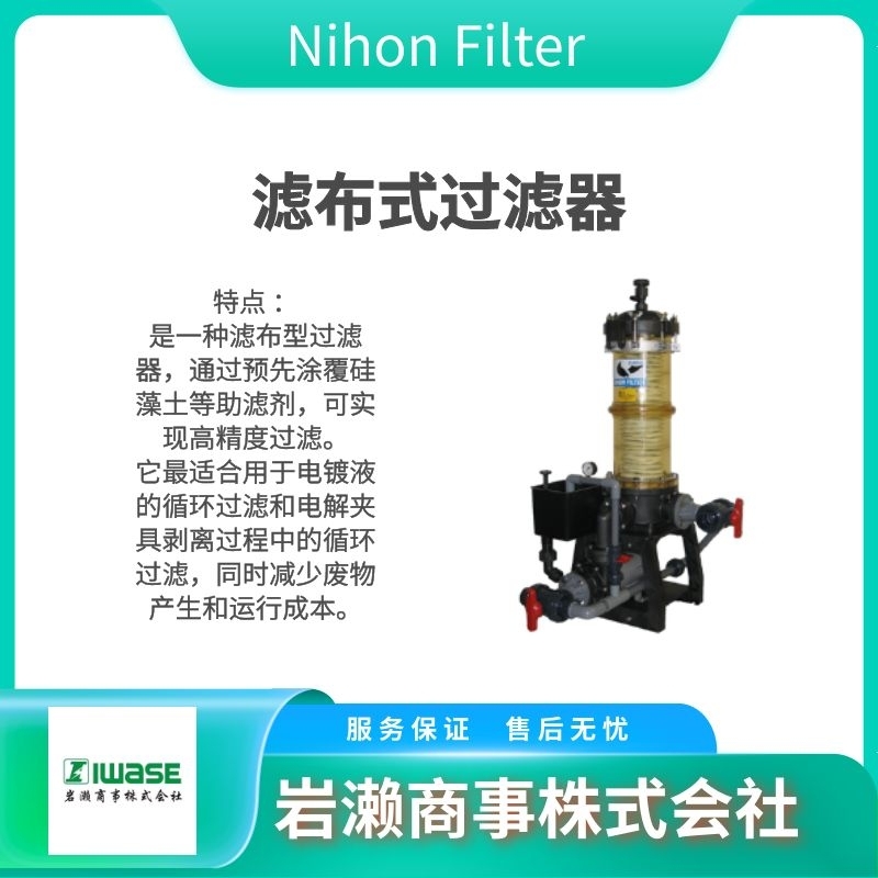 日本Nihon Filter 全自动固液分离机 DPX-1-O