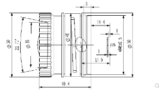 YAMAKO山田   YM-TL35D   熱成像鏡頭