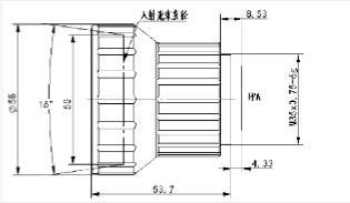 YAMAKO山田   YM-TL50D  熱成像鏡頭