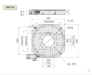 BOCIC北光世紀(jì)  MRS105     精密電控旋轉(zhuǎn)臺(tái)