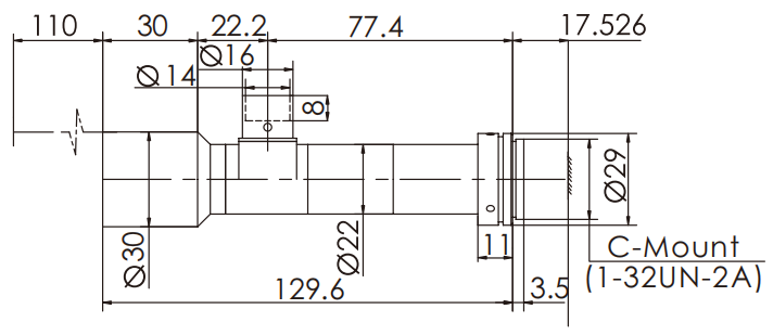 OPT奧普特    OPT-MH20-110C    遠(yuǎn)心鏡頭