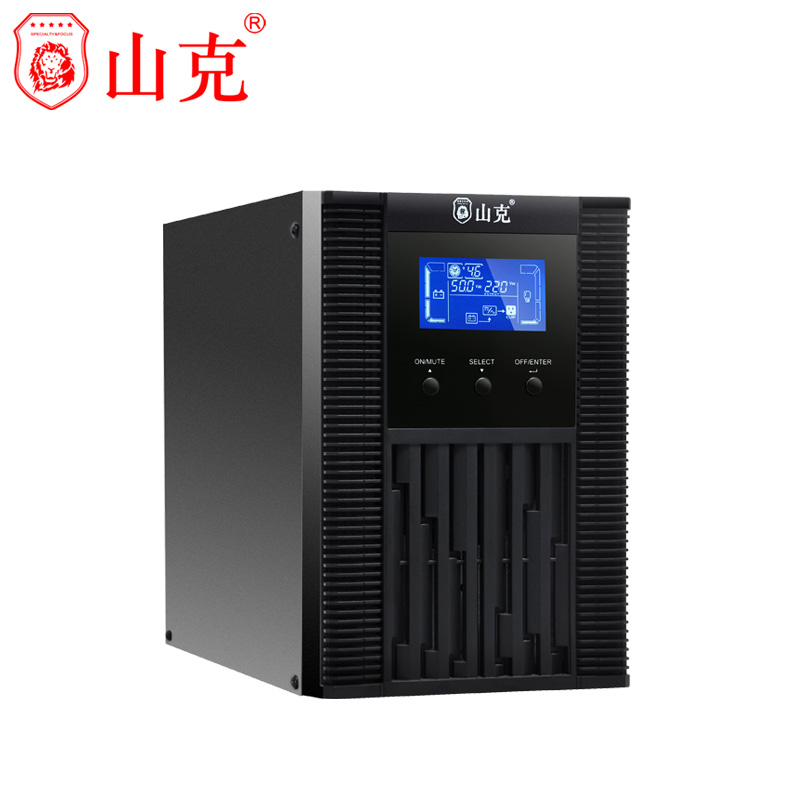 山克UPS不間斷電源 SC1K在線式1000VA/800W內(nèi)置電池