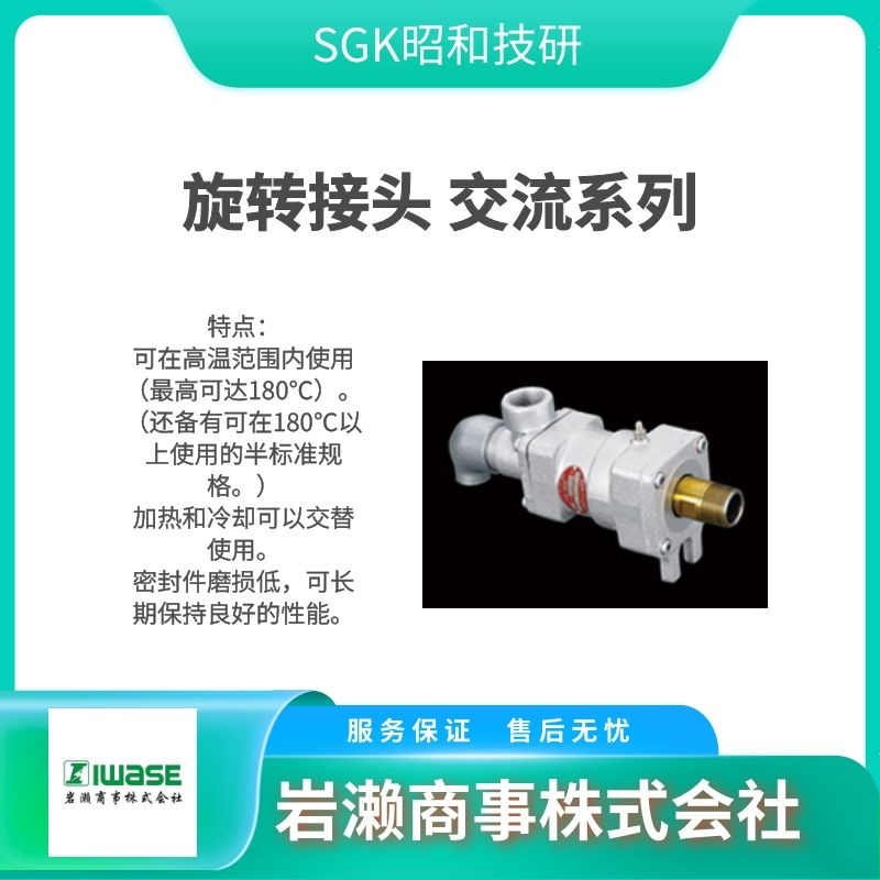 SGK昭和技研  旋轉接頭  回轉接頭  SXO-181-2-RH