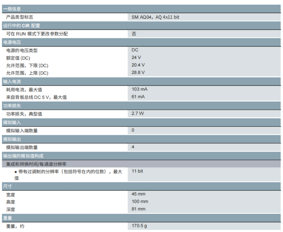 西門(mén)子PLC模塊smart200系列6ES7288-3AQ04-0AA0