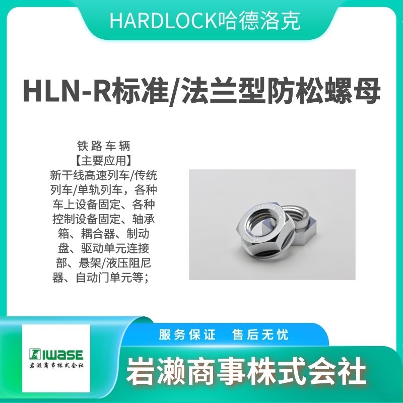 HARDLOCK哈德洛克  偏心螺母  防松螺母  緊定螺釘 HLN-R  M14x2.0