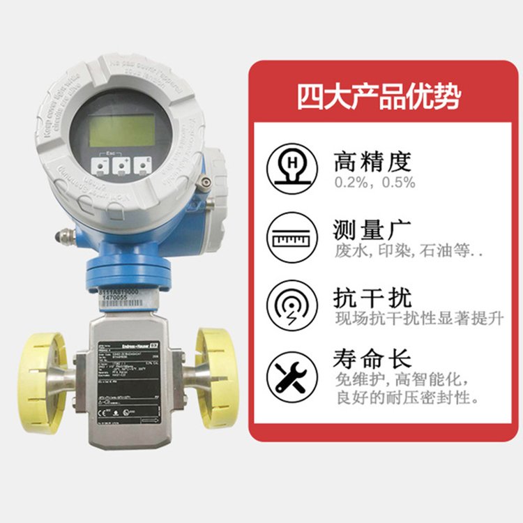 維修E+H流量計   50P40-EA2A1AA0BAAA