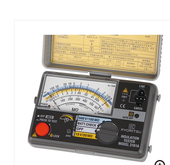 北崎供應(yīng)KYORITSU共立電表3161A絕緣電阻計(jì)