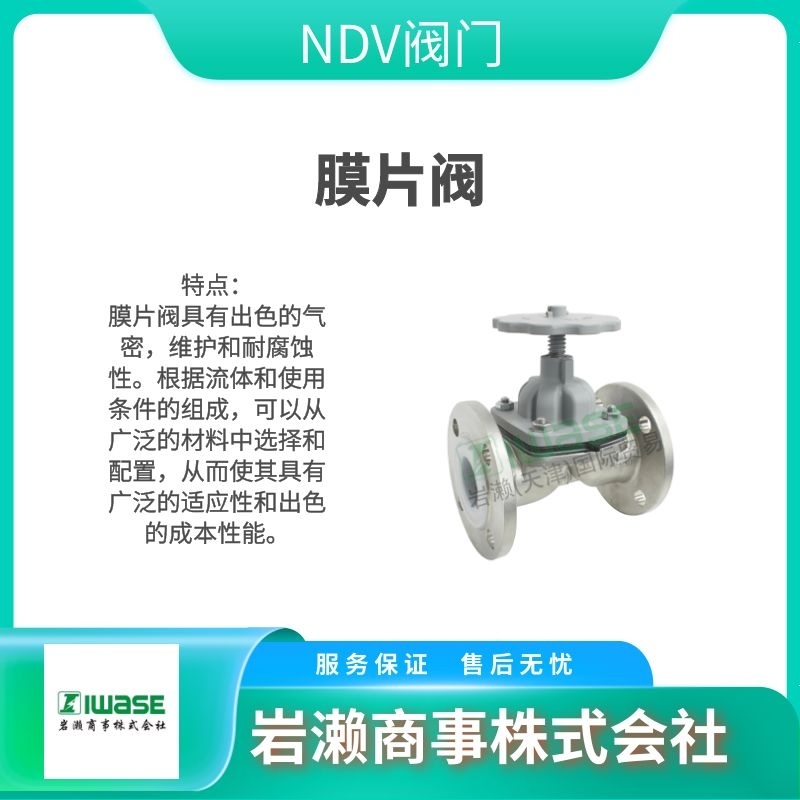 NDV  膜片閥  球閥  蝴蝶閥  隔膜閥 F104-NCF-065-J10KRF