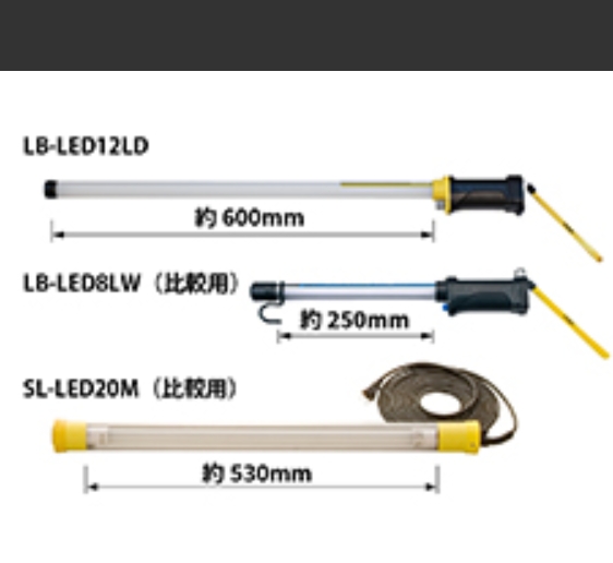 北崎供應(yīng)SAGADEN嵯峨LB-LED12LD長款強(qiáng)光無繩LED燈