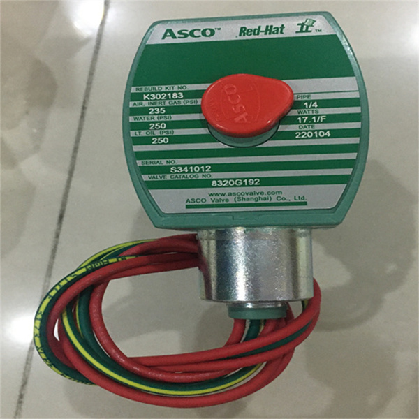 ASCO  電磁閥VCEFCM8210G127   24VDC安裝說明