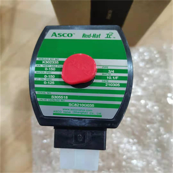 ASCO  電磁閥EFG551A002MS 220VAC  