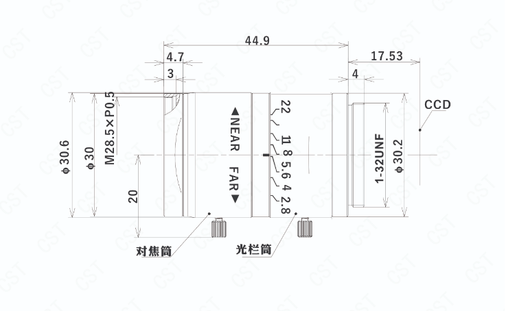 CST康視達(dá)   CST-A5028-5M    FA鏡頭