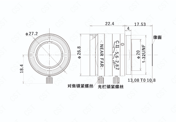 CST康視達   CST-A1620-5M   FA鏡頭