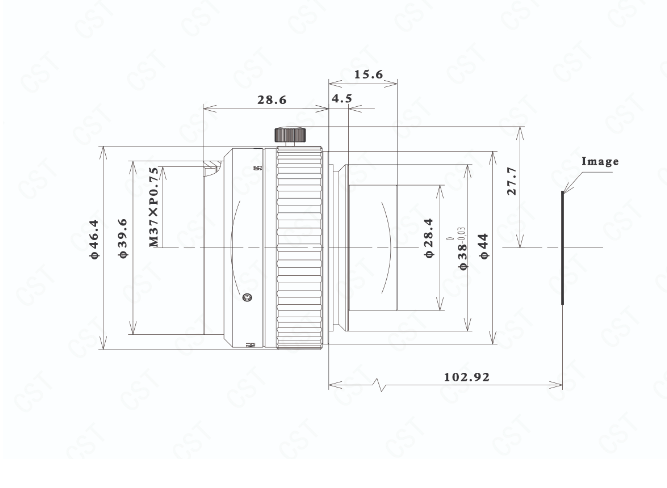 CST康視達(dá)  CST-LS03F80-D66    低倍率線掃描鏡頭