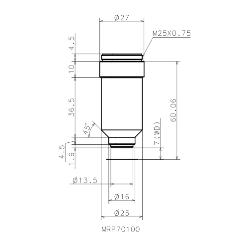 NIKON   尼康   CFI E Plan Achromat 10X  生物顯微鏡用物鏡