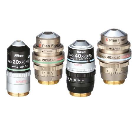 NIKON   尼康  CFI S Plan Fluor ELWD NAMC 20 生物顯微鏡用物鏡