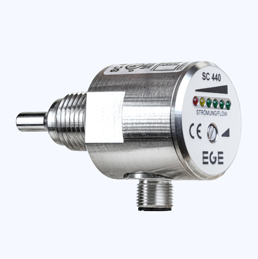 進(jìn)口EGE-ELEKTRONIK德國(guó) SC 440/6-A4-GS 帶集成放大器的旋入式流量傳感器 