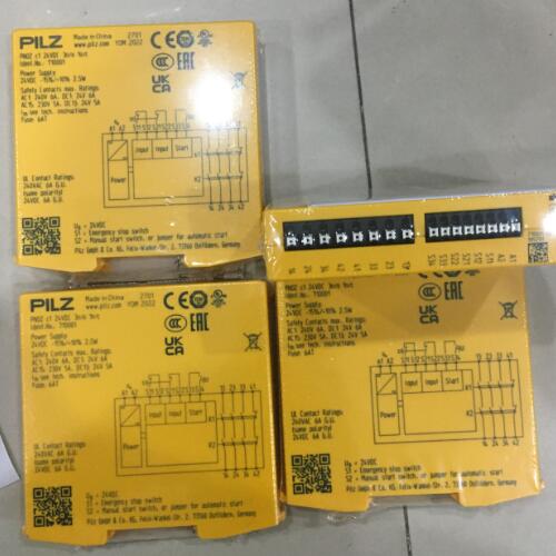 710001皮爾茲安全繼電器操作方式
