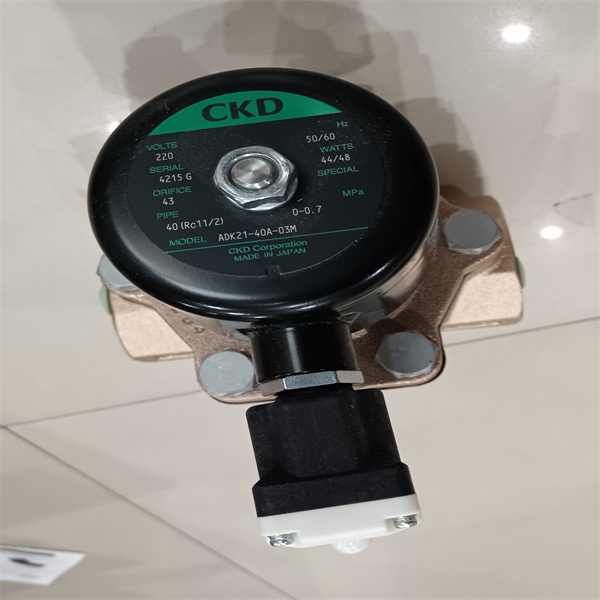 CKD內部先導式3通電磁閥AB41-02-5-03N-AC100V 