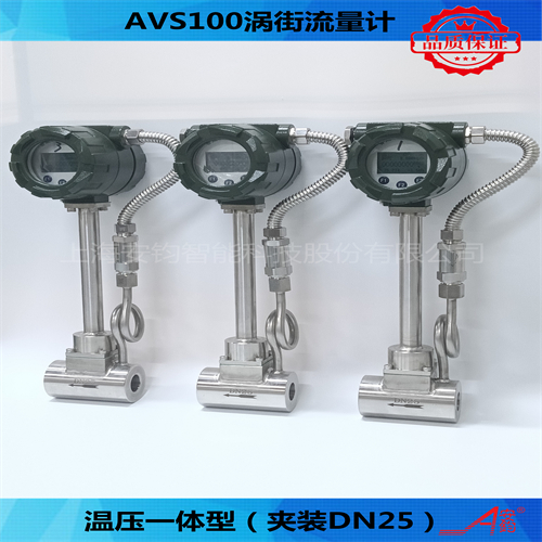 渦街流量計計量蒸汽