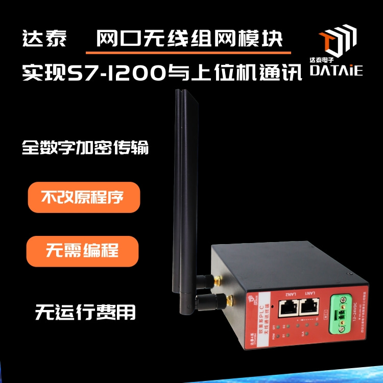 無線自組網(wǎng)模塊 支持S7-200 Smart 以太網(wǎng)口集中監(jiān)控