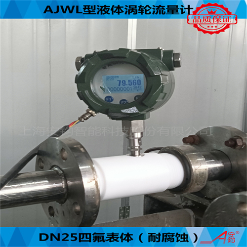 醫(yī)藥行業(yè)液體渦輪流量計DN10