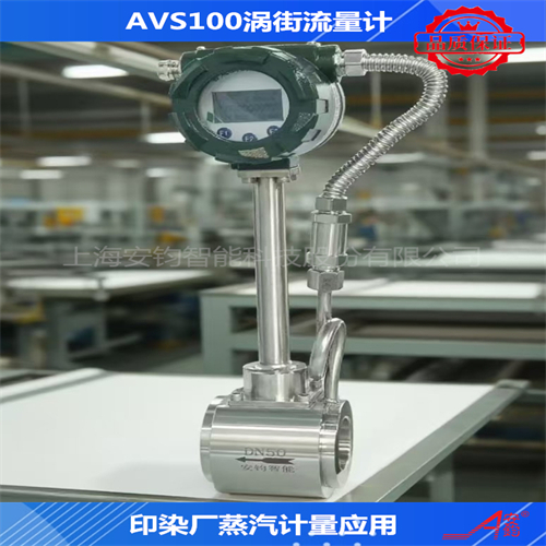 渦街流量計計量蒸汽DN100