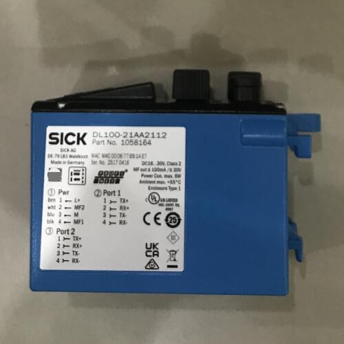 使用DL100-21AA2101施克激光距離傳感器